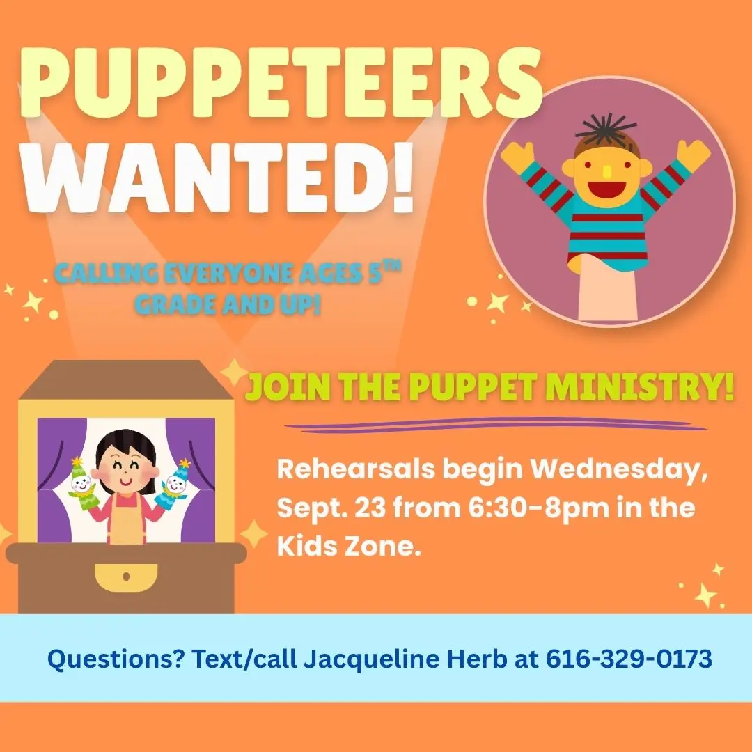 Puppeteers Wanted! (1080 x 1080 px) Puppeteers Wanted! (1080 x 1080 px)