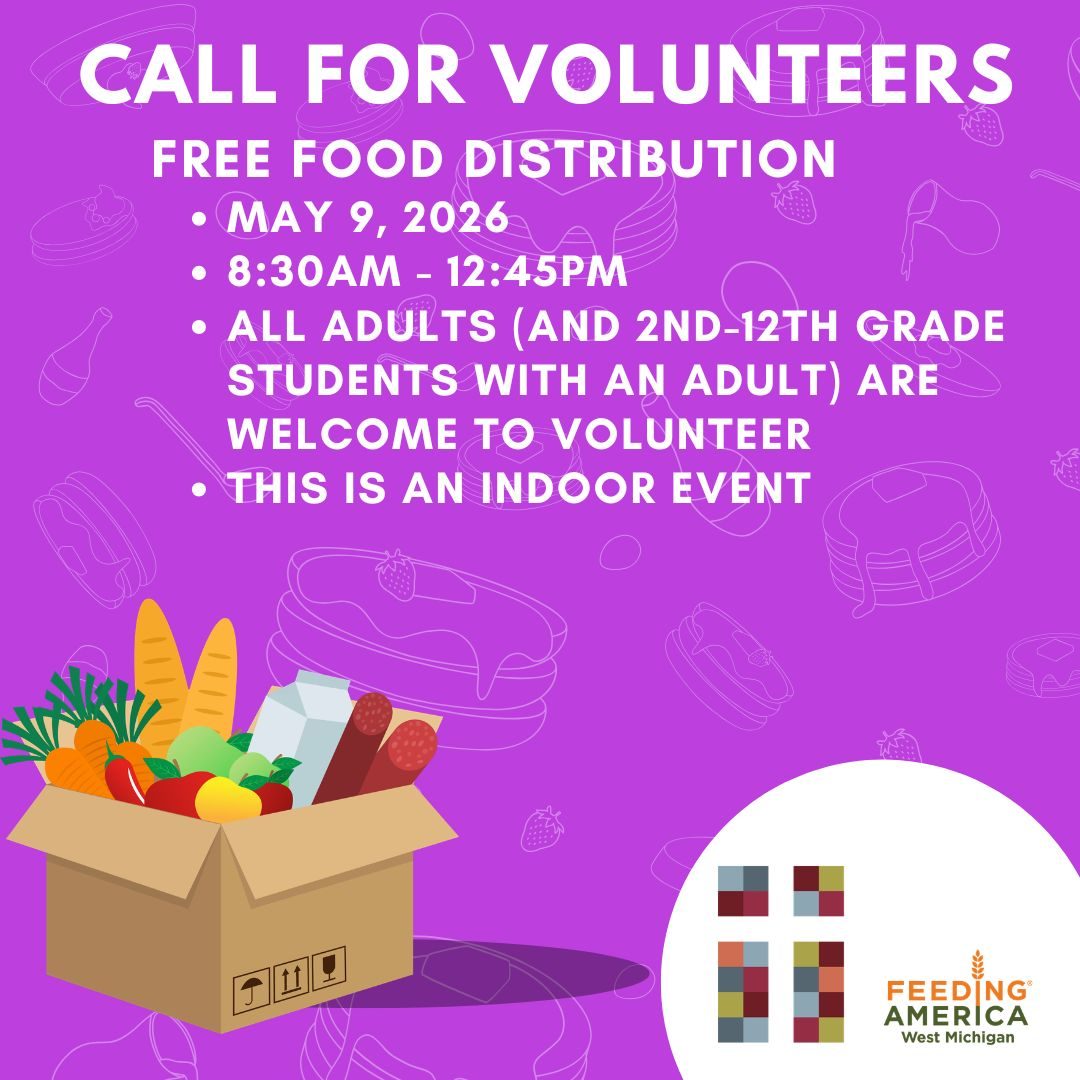 Free Food Distribution may 2026 square