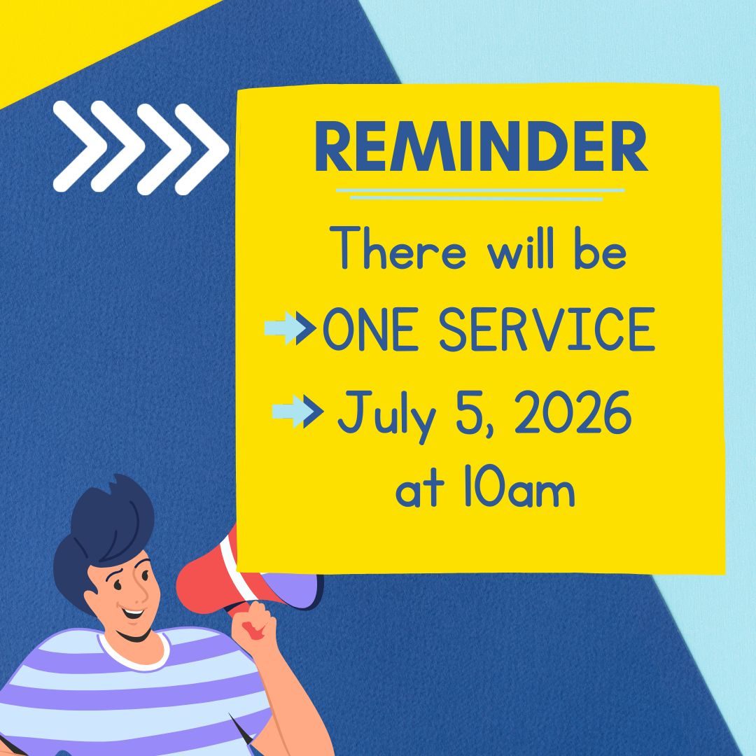 Summer Service Times (1080 x 1080 px)